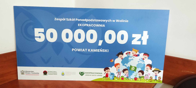 Umowa na dofinansowanie Ekopracowni podpisana